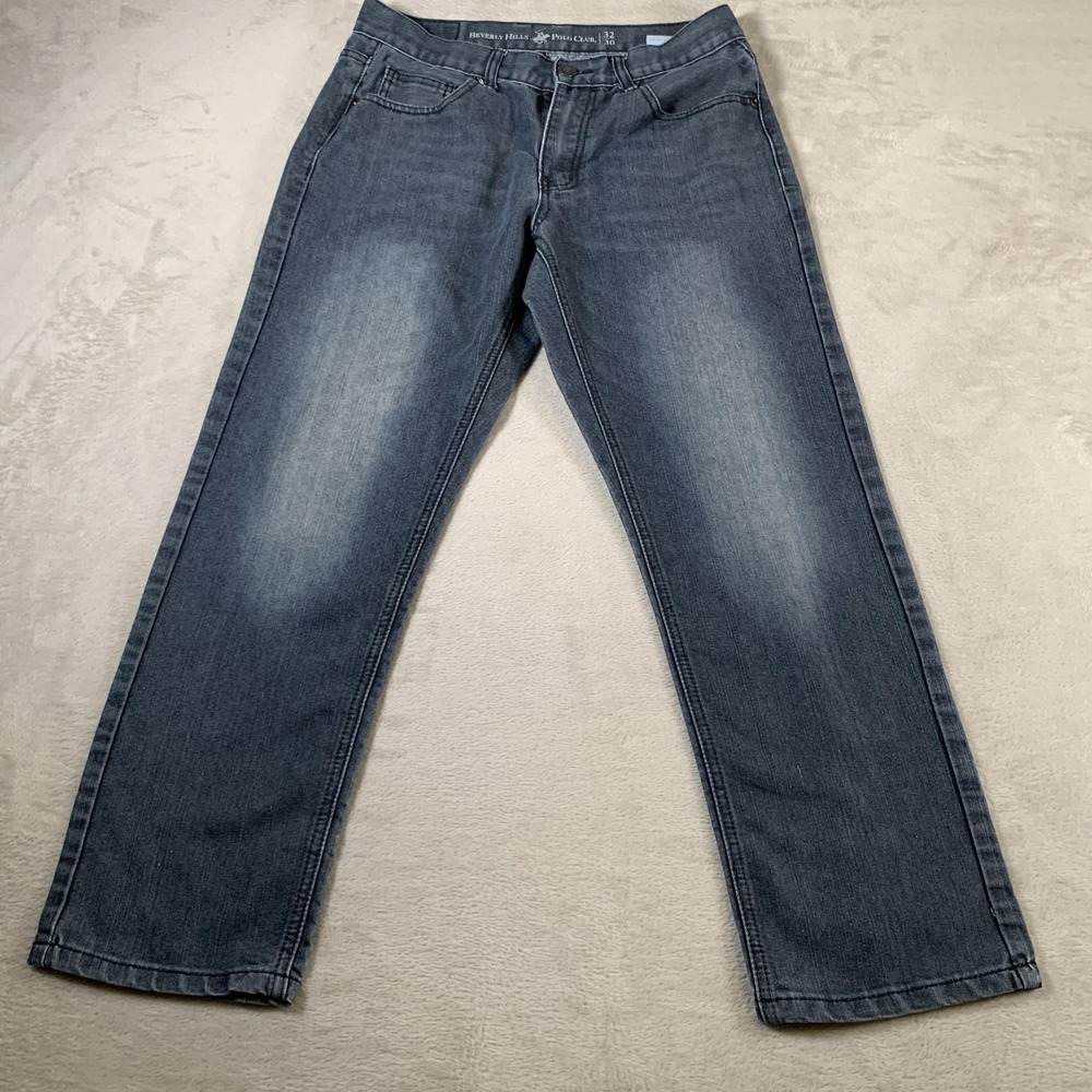 Beverly Hills Polo Club Jeans Mens 32x30 Straight Leg Denim Classic Fit Pants